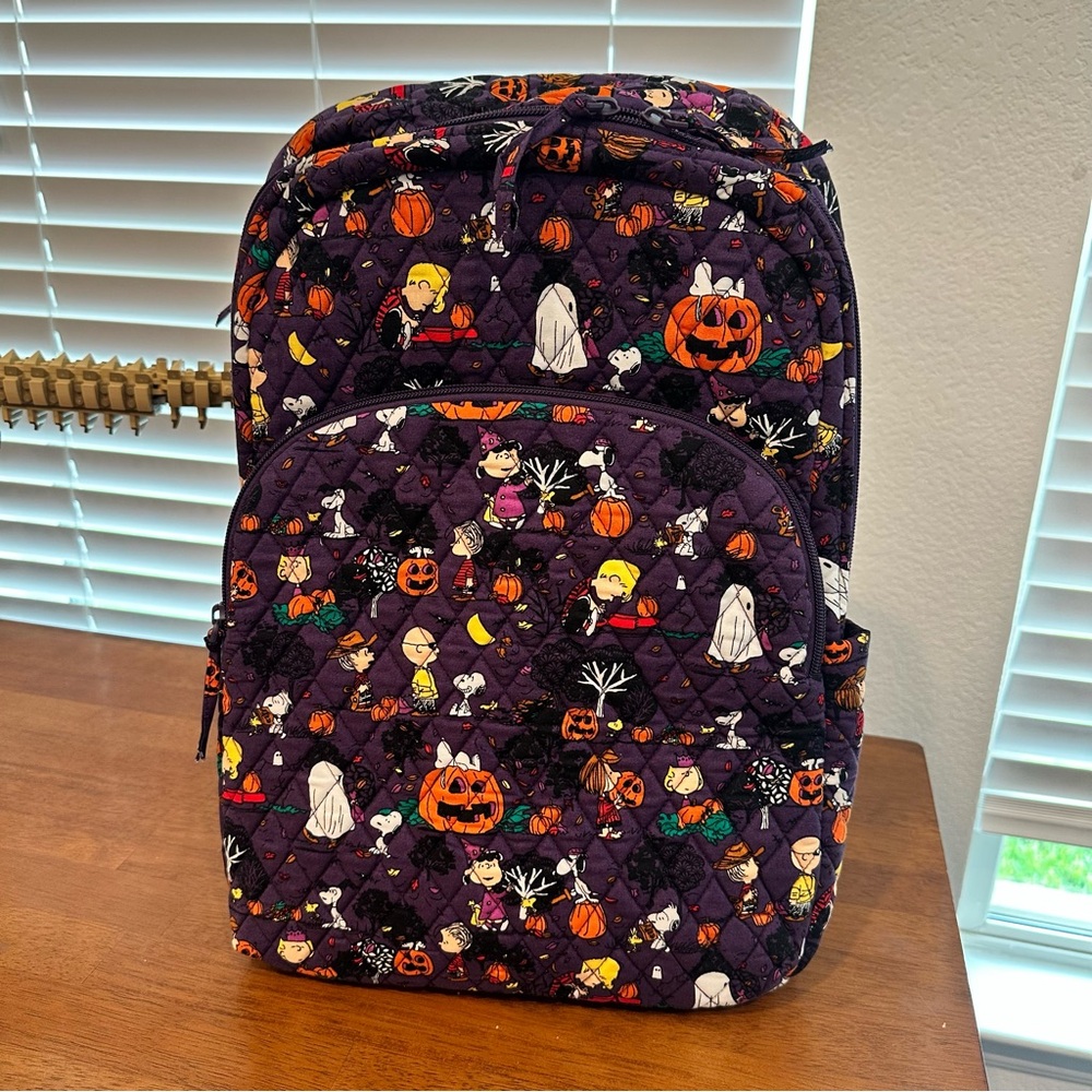 2025 Release NWT Vera Bradley x Peanuts Halloween Backpack